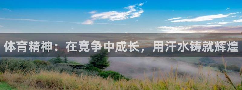 77体育官网：体育精神：在竞争中成长，用汗水铸就辉煌