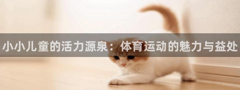 77体育官网：小小儿童的活力源泉：体育运动的魅力与益处